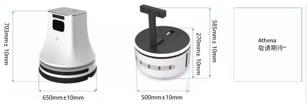 機器人底盤外觀尺寸更小巧