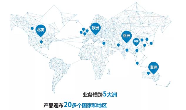 思嵐科技產品輻射世界各地