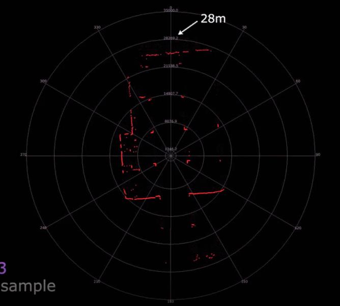 25m激光雷达定位建图示例