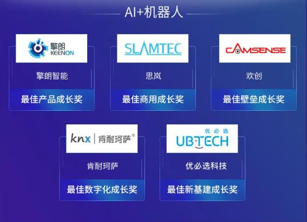 2020 AI 最佳成長(zhǎng)榜